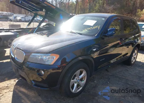 2011 BMW X3 xDrive28I из США, поврежденный, VIN 5UXWX5C50BL708887